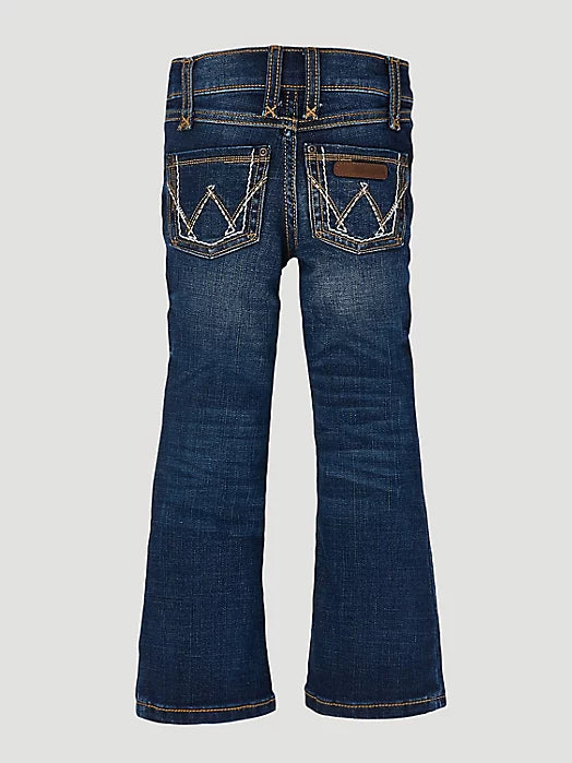 Wrangler Bootcut Jean- Girls Medium Blue