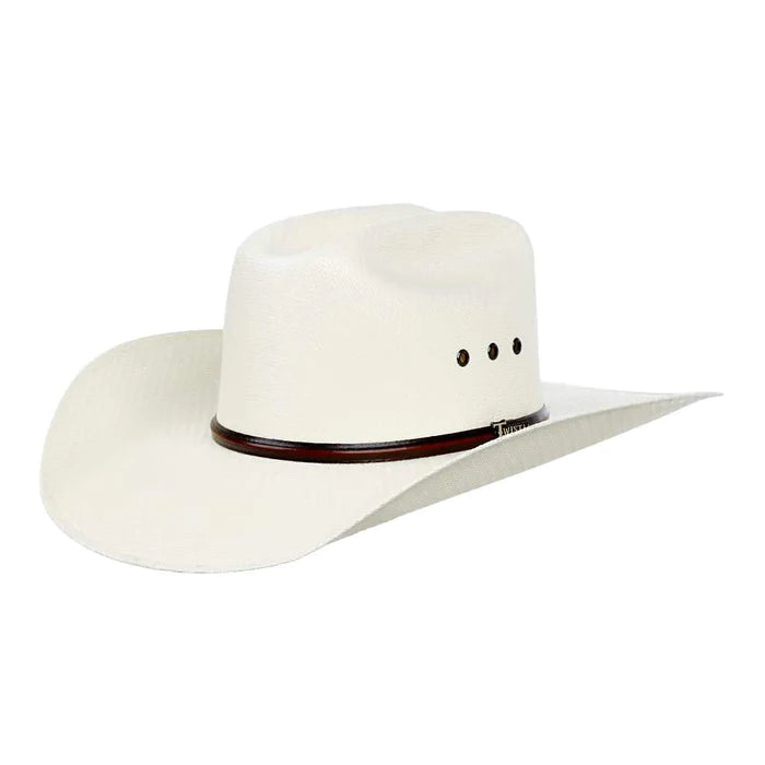 Twister 5X Natural 4in. Brim with Eyelets Straw Cowboy Hat