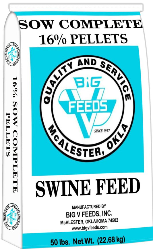 Big V FEEDS Swine Sow Complete 16%