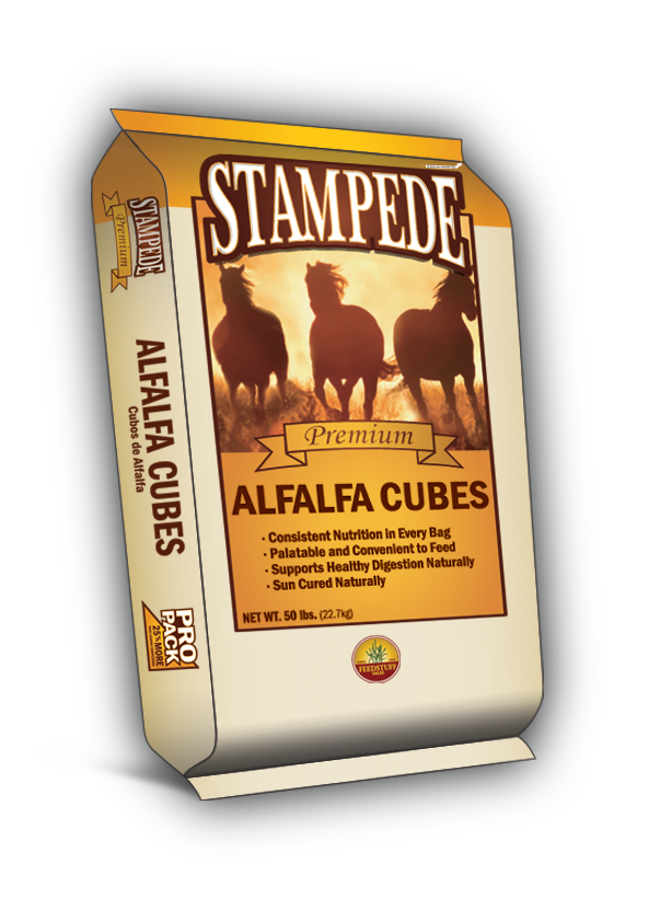 Stampede Alfalfa Hay Cubes