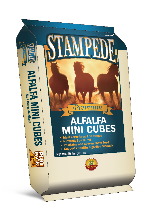 Stampede Alfalfa Hay Cubes