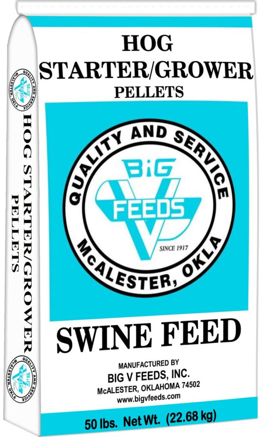 Big V FEEDS Swine Starter/Grower Pellets