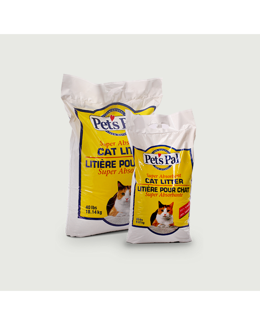 Pet Pal's Cat Litter- Unscented- Non-clumping