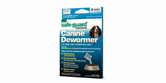 Safe-Guard - Canine Dewormer - Three 2gram pouches - Treats 11 to 22Lbs