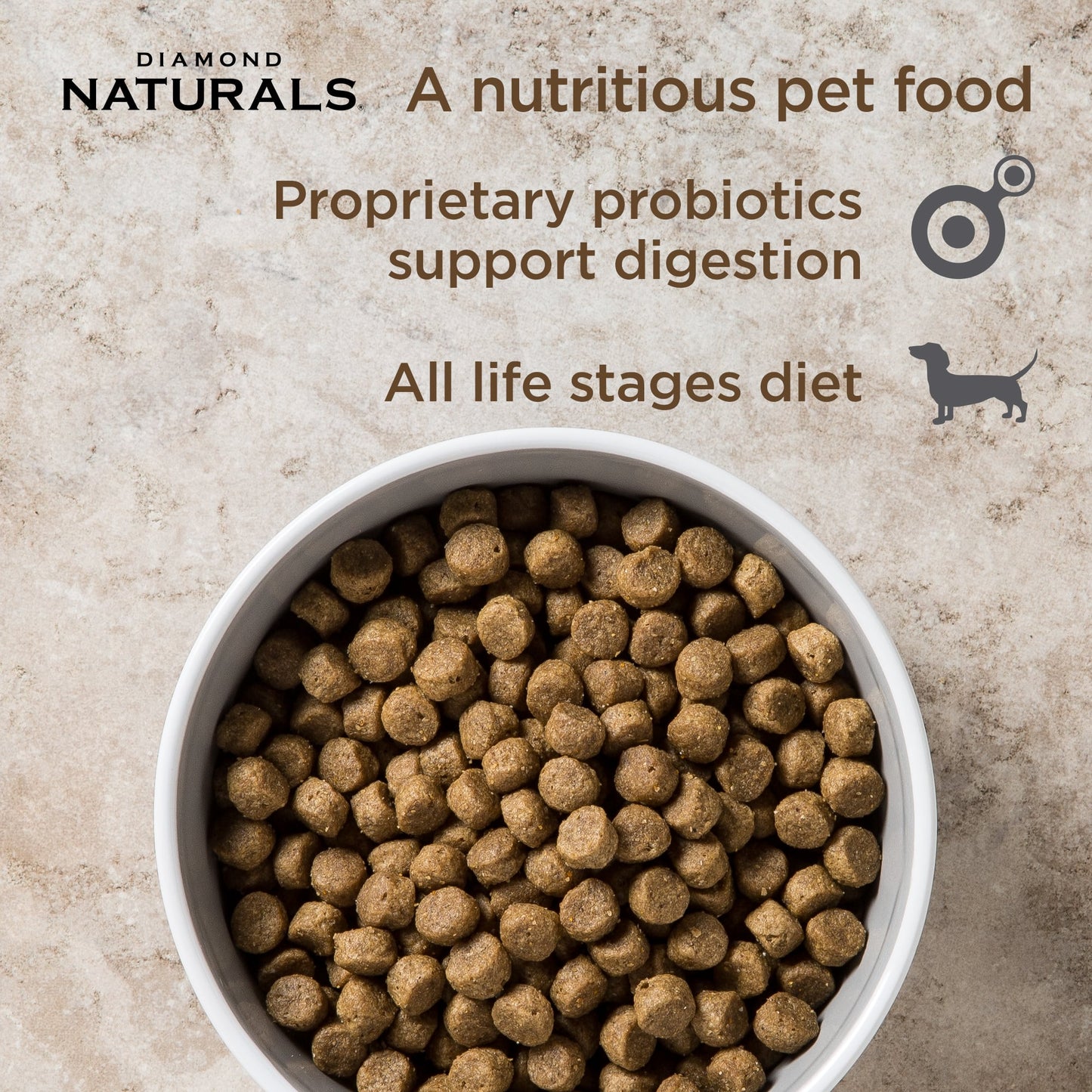 Diamond Naturals Dog Food- Chicken&RIce All Life Stages