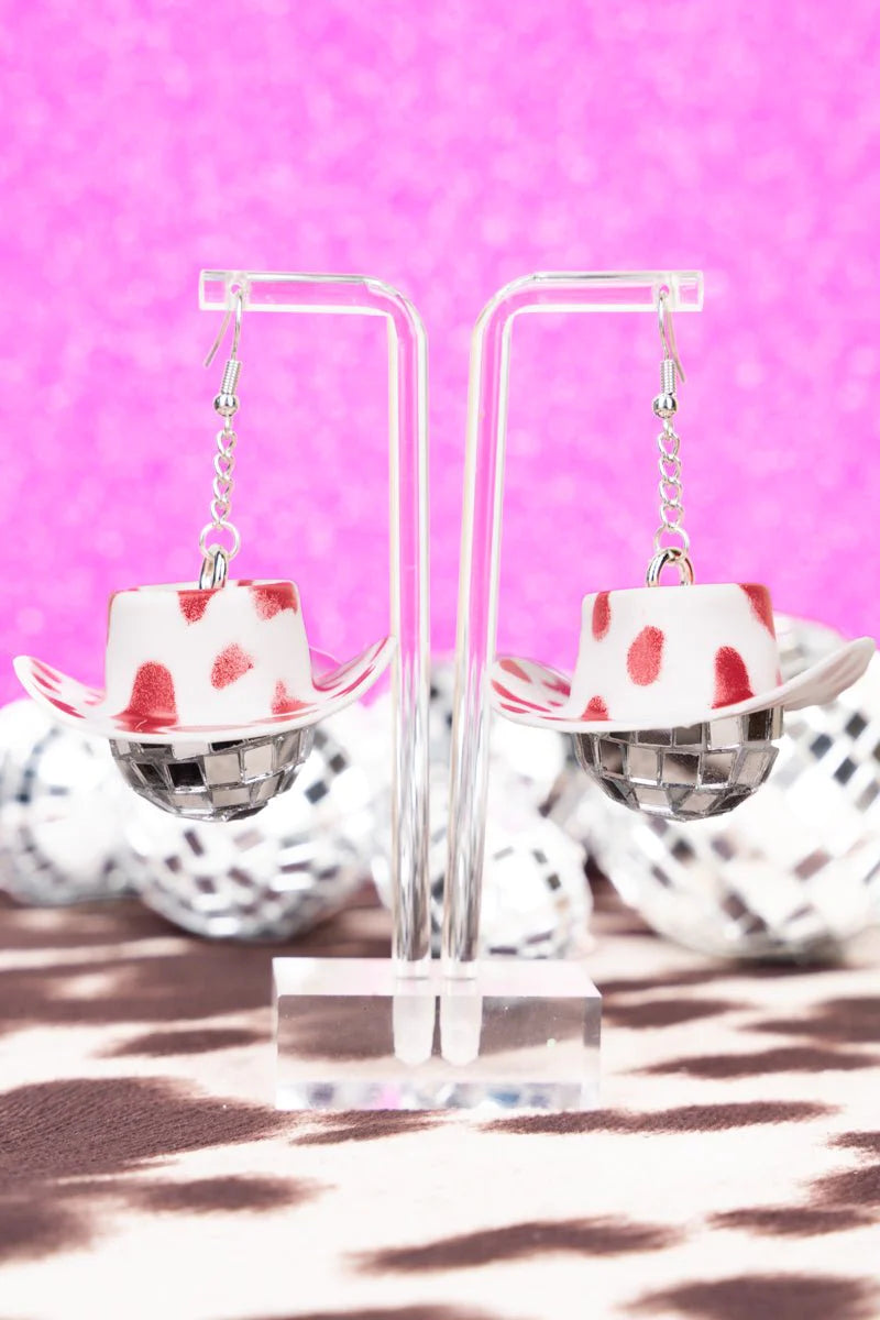 COW NASHVILLE NIGHTLIFE EARRINGS