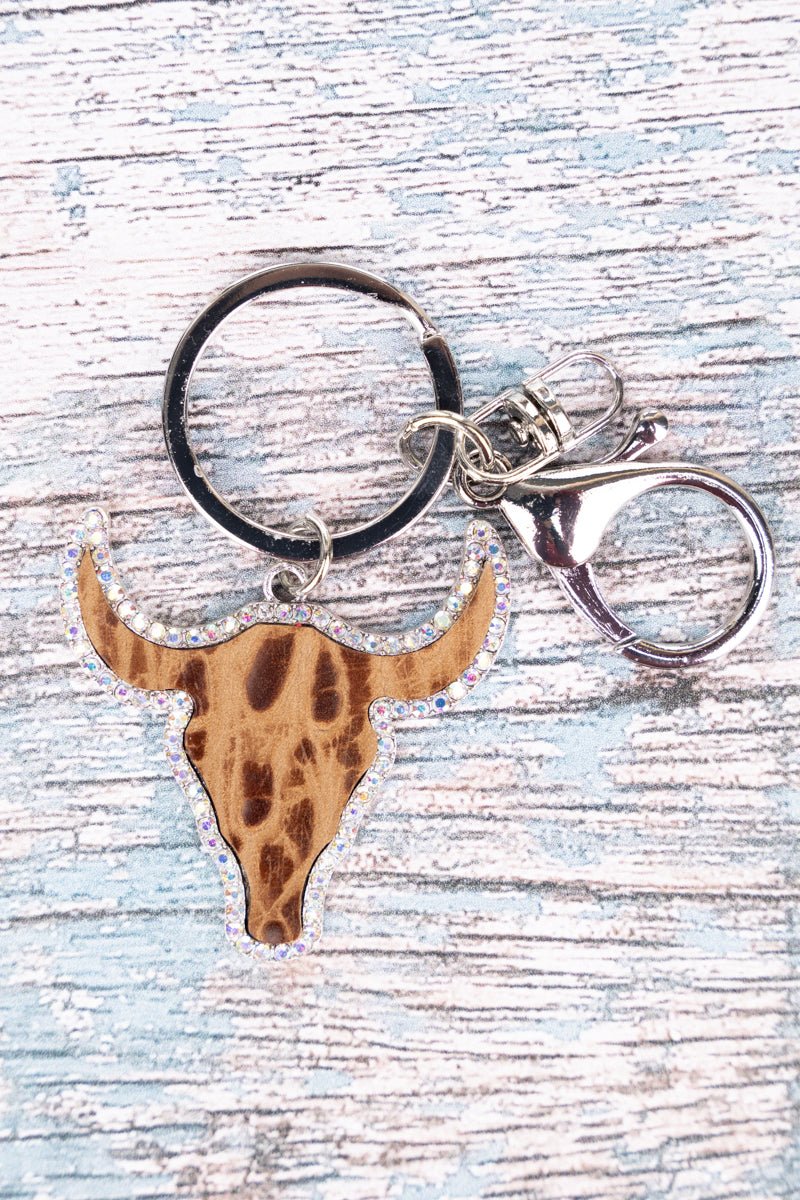 SEDONA STEER KEYCHAIN